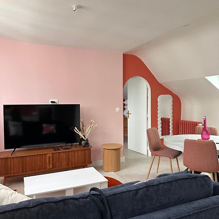 Grand Appartement Ultra Moderne Plein Centre, Plage A Pieds, Avec Parking Concarneau Exterior foto